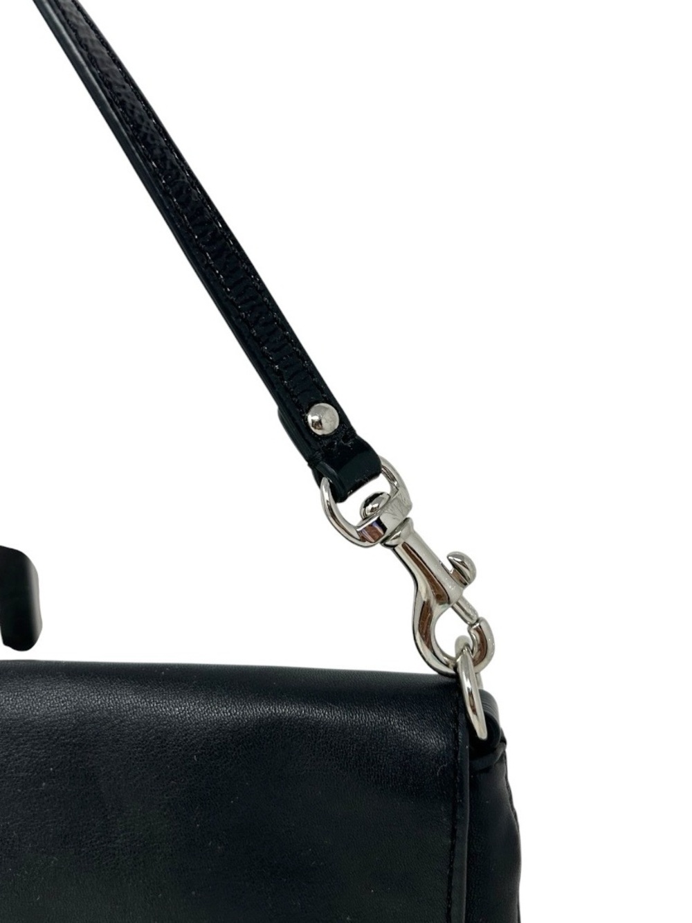 Coach Ashley Pleated Leather Mini Bag/Wristlet - Picture 3 of 11